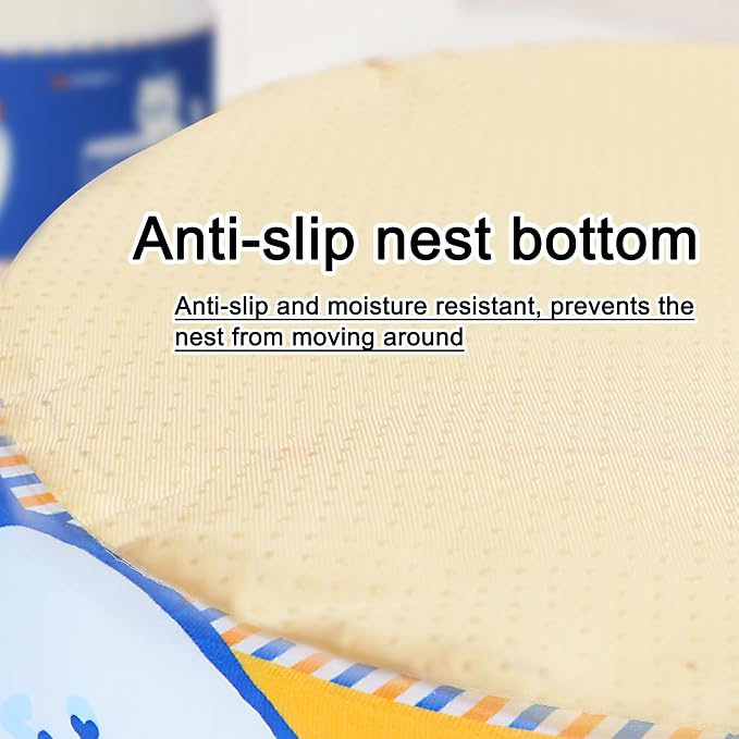 寵幸 Ramen Noodle Cat Bed, Soft Warm Washable for Cats Dogs | Creative Pet Nest, Indoor Use, Removable Cushion, Multi-Size Fit, Dog & Cat Dual Use