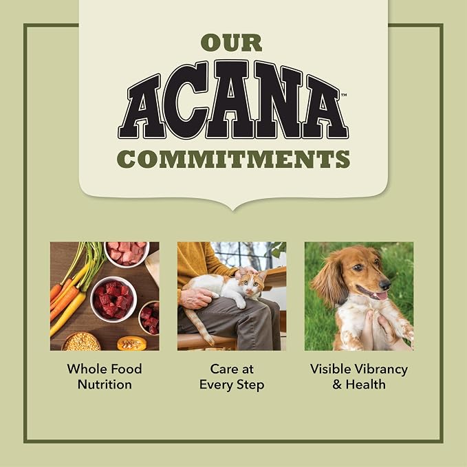 ACANA Grain Free Dry Dog Food Light & Fit Recipe 25lb Bag | Freeze Dried, High Protein, Made in the USA, Global Quality Ingredients