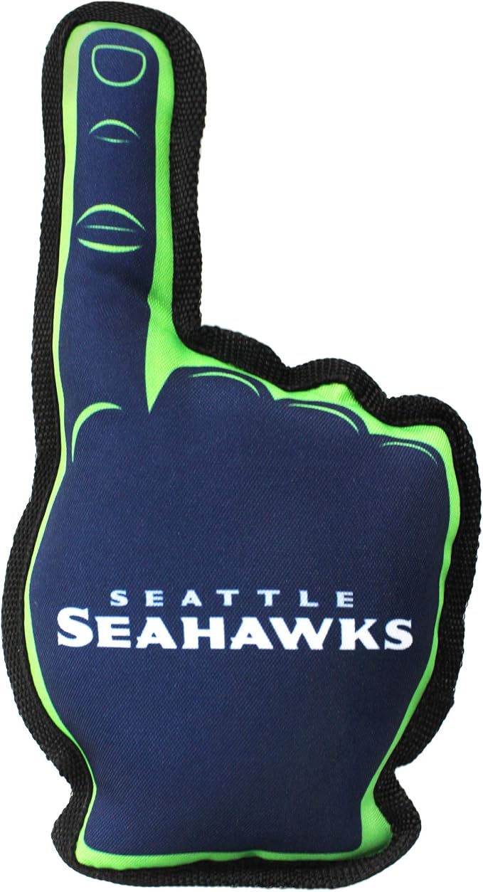 Pets First NFL Unisex NFL #1 Fan Dog Toy