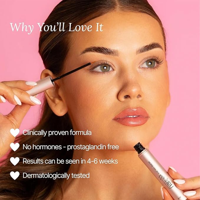 Lash Therapy Australia Eyelash Growth Serum (Available in 5ml & 3ml) – Enhance, Boost & Grow Lashes | Longer, Thicker, Fuller & Naturally Curled Lashes (5ML)
