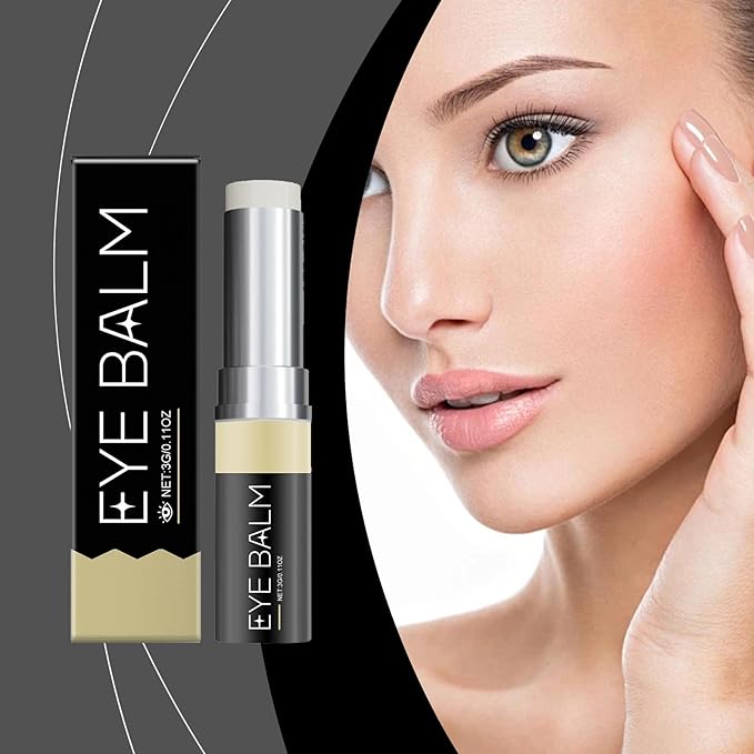 2Pcs Under Eye Balm Set Turmeric Eye Cream, Reduces Under-Eye Bags Reduces Wrinkles Firming & Hydrating Eye Cream for All Skin Types