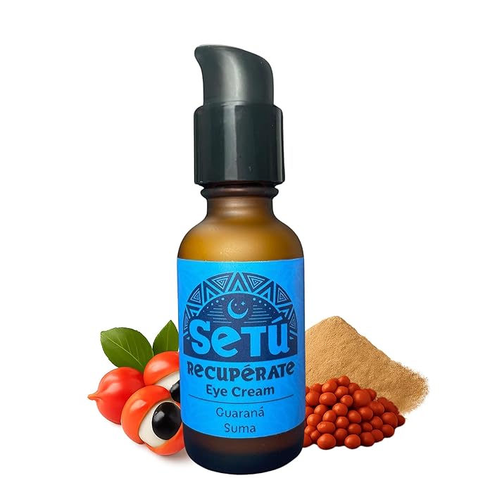 Setú Eye Cream for Men | Dermatologist-Developed with Guaraná, Suma & Achiote | Helps Reduce Puffiness & Dark Circles | Lightweight, Fast-Absorbing | All Skin Types | 1 fl. oz