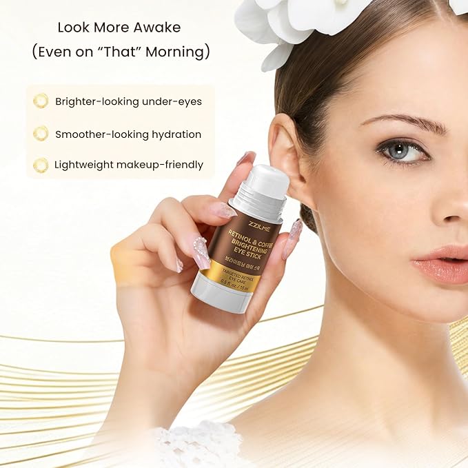 Retinol Eye Balms Repair Dark Circle, Eye bags and Puffiness, wrinkles,Firming Anti-Aging Eye Treatment, 15 ml
