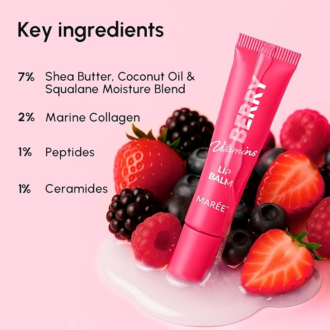 MAREE Lip Balm Hydrating – Lip Moisturizer For Very Dry Lips