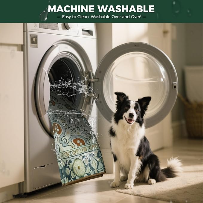 FXW Washable Pee Pads for Dogs, Super Absorbent, 17" x 23", 2 Packs | Machine washable, Non-slip backing