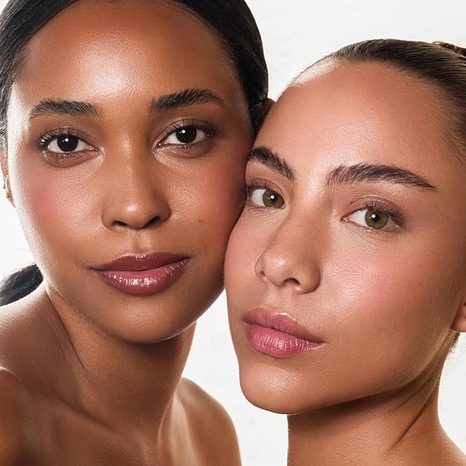 Palladio Skin Tint with Aloe, Niacinamide and Hyaluronic Acid, Sheer to Medium Coverage, Glowy Finish, Brightening and Blurring Lightweight Foundation Makeup (Tan Honey)