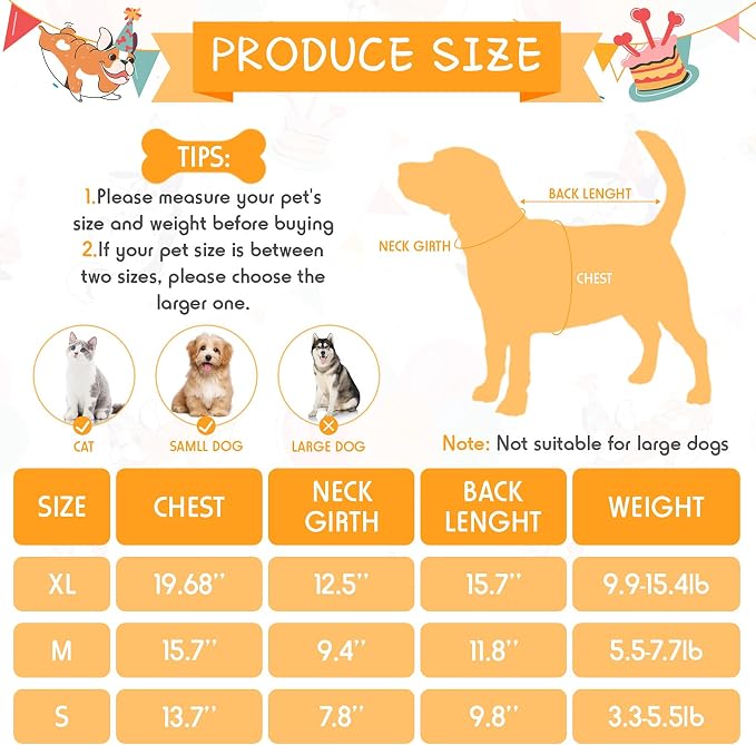 16 Pieces Small Dog Clothes Cute Blank Puppy Shirts Soft Dog Sweatshirts Breathable Outfit for Pet Cats Accessories, 16 Styles(M)