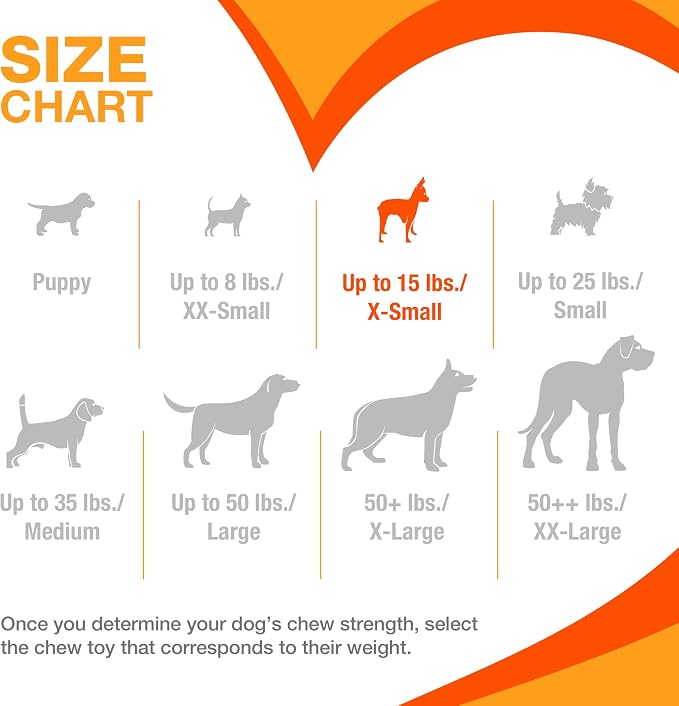 Nylabone Power Chew Knuckle Bone & Pop-In Dog Treat Toy, X-Small
