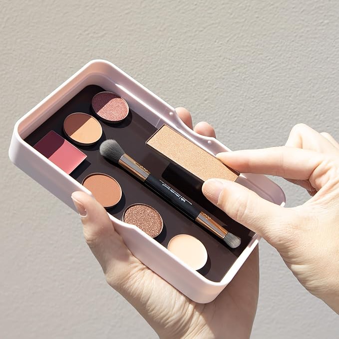 bdb Beauty Box - Magnetic Makeup Palette with Mirror for Eyeshadow, Lipstick, Blush Powder and Highlighter (Sold Separately)