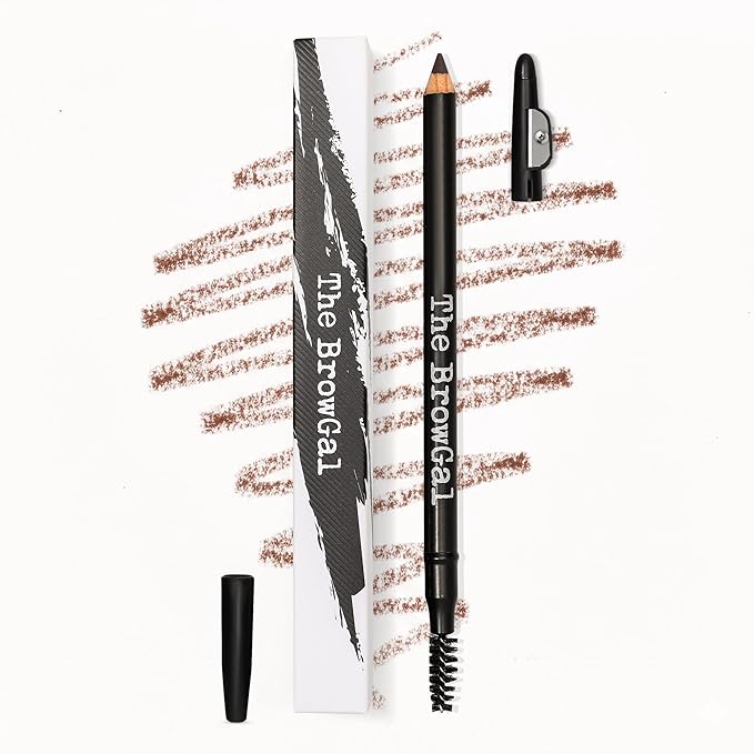 The BrowGal Skinny Eyebrow Pencil, Chocolate, 0.04 Ounce (Pack of 1)