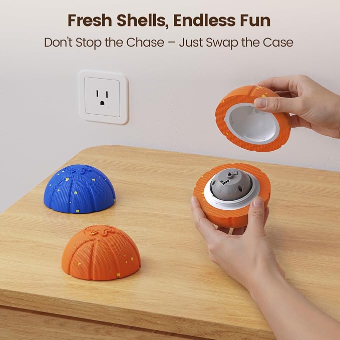 Invengo Interactive Dog Ball, Automatic Rolling Dog Toys with 3 Play Modes | For Dogs, Interactive Play