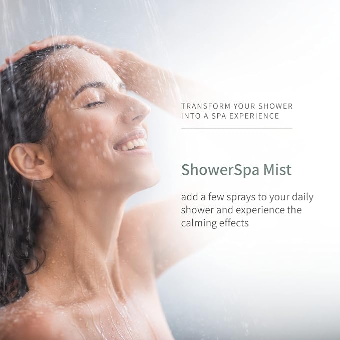 European Spa Source Special Edition - Eucalyptus, Wood Smoke + Leather ShowerSpa Mist Spray for Aromatherapy, At Home Spa Experience, Sinus Congestion Relief, and Tension Relief, 4 fl oz.