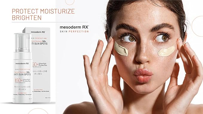Pigment Restraint Anti Sun Spots Ultra High Protection Pigment Control-Protects Skin against Blue Light UVB, UVA, HEV, IR-Facial Sunblock, 50ml