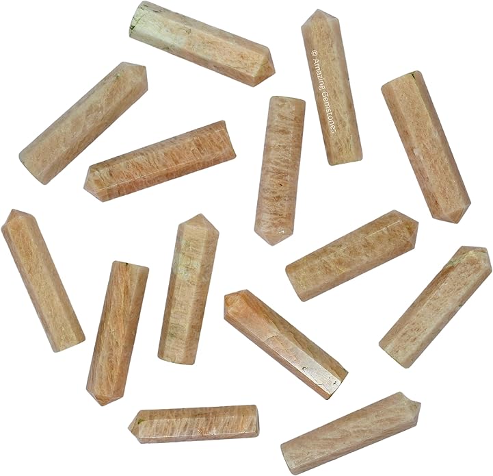 Amazing Gemstone Crystal Points Bulk Healing Crystals & Stones - Premium Single Terminated Healing Wand Point Bulk Crystals for Crafts, Crystal Grid, DIY Work