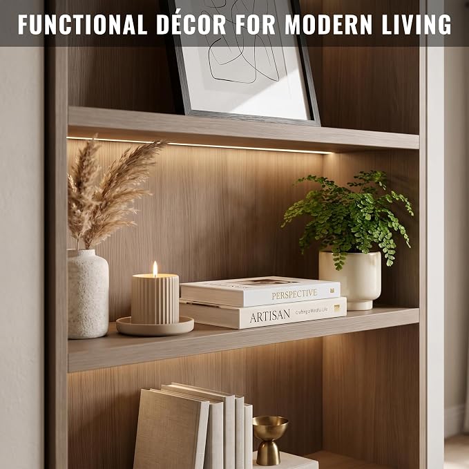 Beautiful Decorative Books - Set of 2 Boxes Enhance Your Coffee Table, Bookshelf or Mantel Shelf Decor - Aesthetic Fake/Faux Books for Modern Home Decoration, Photo Storage and as a Keepsake Box