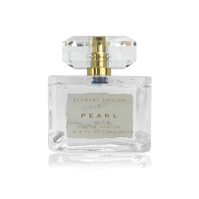 Tru Fragrance Beauty Element Edition Women's Perfume Spray - Pearl, 3.4 oz 100 ml - Calming and Relaxing Fragrance with a Blending of Peach, Rosewater, and Skin Musk