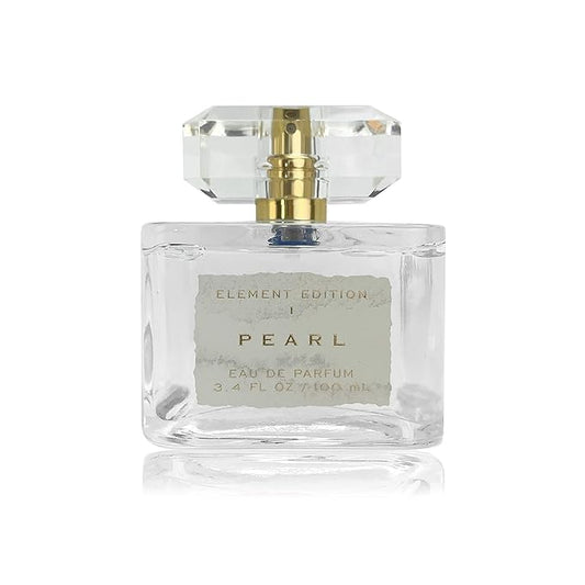Tru Fragrance Beauty Element Edition Women's Perfume Spray - Pearl, 3.4 oz 100 ml - Calming and Relaxing Fragrance with a Blending of Peach, Rosewater, and Skin Musk