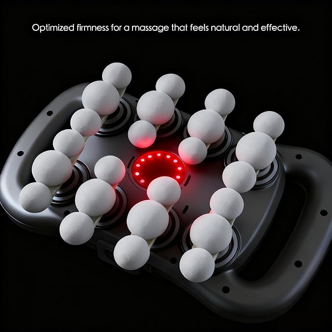 24-Head Deep Tissue Massage Gun Set – Portable Percussion Massager with 9 Modes & 9 Intensities, Quiet Rechargeable Handheld Body Massager (Gray)