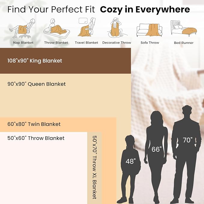 EXQ Home Fleece Blanket Twin Size for Couch or Bed - 3D Imitation Turtle Shell Jacquard Decorative Blankets - Cozy Soft Lightweight Fuzzy Flannel Blanket Suitable for All Seasons(60"×80",Cream)