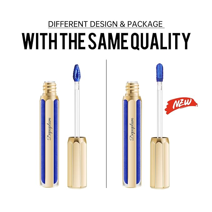 Brown Lipsticks for Women Metallic Lipstick Long Lasting Non Stick Cup Lip Gloss, Shimmer Lightweight Hydrating Full Coverage Lip Color, DP113 Pleasure