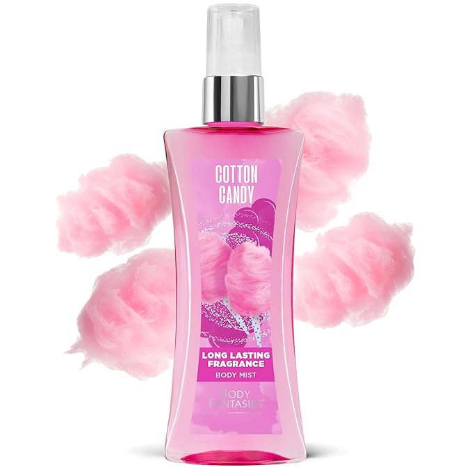 Body Fantasies Signature Fragrance Body Spray, Cotton Candy, 8 Fluid Ounce