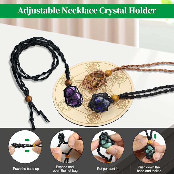 28 Pcs Healing Crystals and Stones, Chakra Crystal Set, 7 Chakra Stones Crystals Kit Pyramid Natural Real Raw Reiki Mditation for Beginners with Wooden Box, Gifts for Women, Valentine's Day Gift