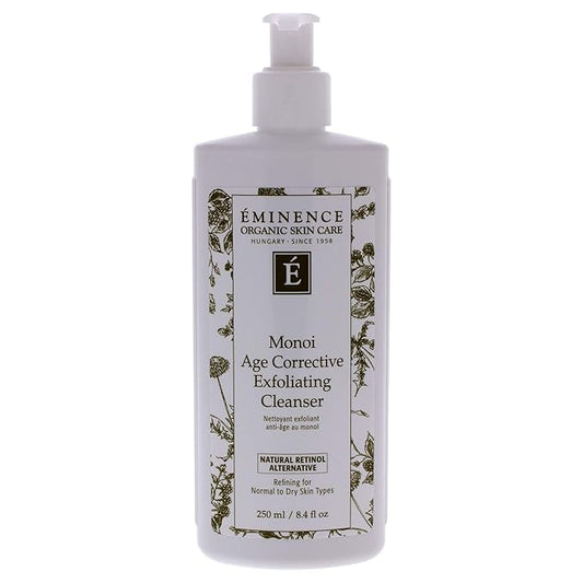 Eminence Monoi Age Corrective Exfoliating Cleanser for Unisex - 8.4 oz Cleanser