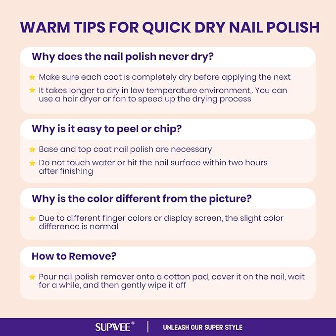 Brown Quick Dry Nail Polish, 16ml Air Fast Dry Regular Nail Polish Lacquer High Glossy Fall Finger Nail Manicure DIY Nail Art Salon Gift for Women Girl