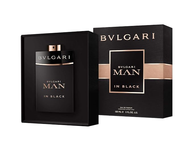 BVLGARI Man In Black Eau de Parfum Spray, 5 Fluid Ounce