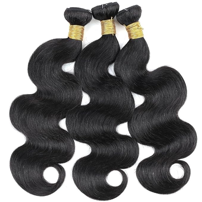 Brazilian Human Hair Bundles Body Wave Human Hair Single Bundle 14inch 100% Unprocessed Virgin Human Hair Body Wave Raw Quick Weaves Deals Natural Black