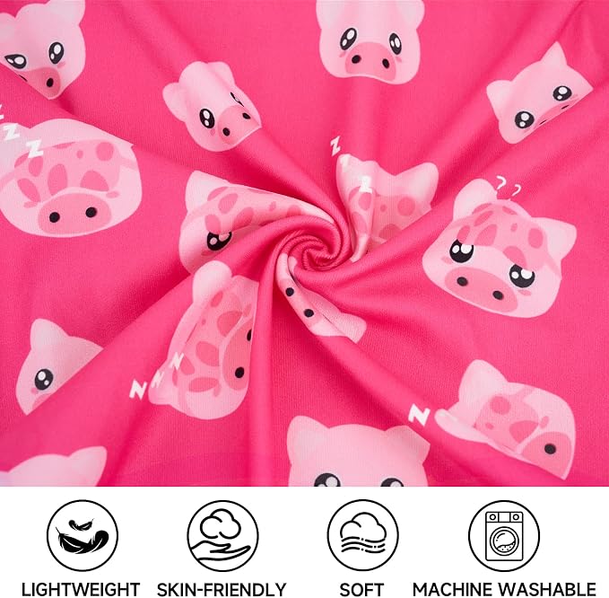 XPUDAC 2 Pack Dog Pajamas for Medium Large Sized Dog, 4-Way Stretch Warm Pet Pjs Onesie Lightweight Soft Jammies Pet Clothes Boy Girl Duck Pig Print, 4XL