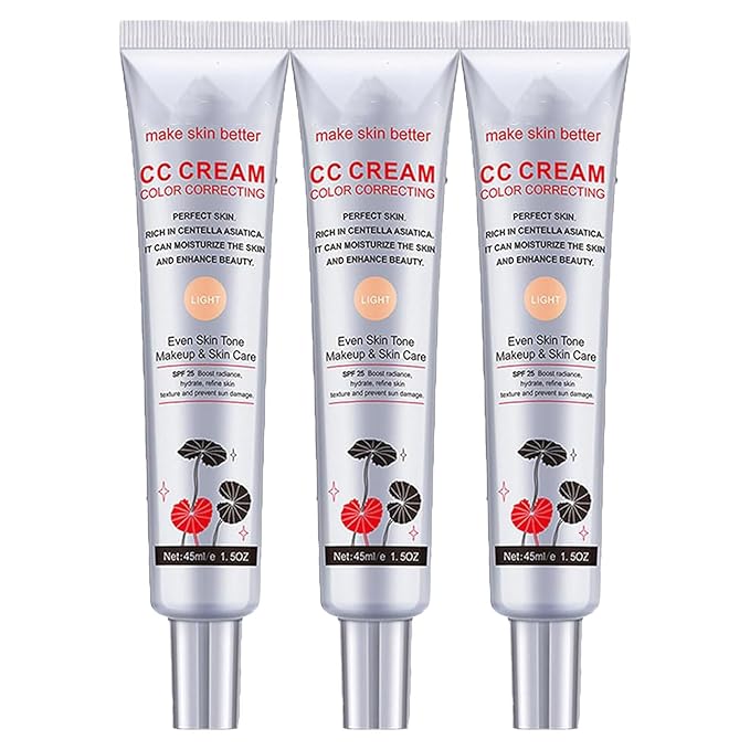 Satin Skin CC Cream Korean, Satinskin CC Cream (01 * 3, 1.0 Count)