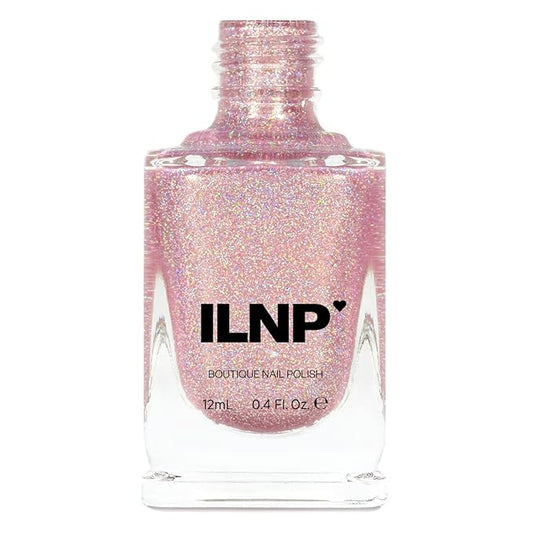 ILNP Ballet Slipper - Soft Pink Holographic Nail Polish