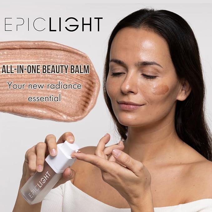 Epiclight Luminizing Glow Gel - All-in-one Beauty Balm - Luminizer for Glowing Skin - Paraben & Sulfate-free, Non-Toxic Makeup - For all Skin Tones