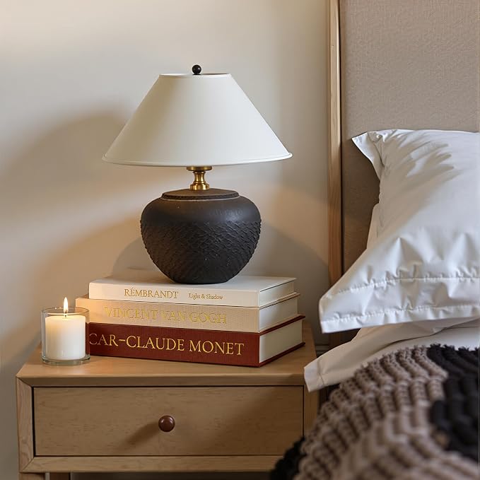 JARLINK Aesthetic Decorative Books, Set of 3 Linen Faux Book Boxes, Brown | Stylish Storage Boxes for Home Decor, Photo Organization, & Keepsakes, Faux Books for Coffee Tables, Bookshelves, or Mantles