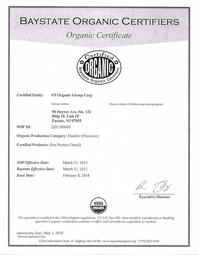 US Organic Hemp Seed Oil, Certified Organic, Pure & Natural, Cold Pressed Virgin, Unrefined, Size for DIY and small manufacturers (128 oz (1 Gallon))