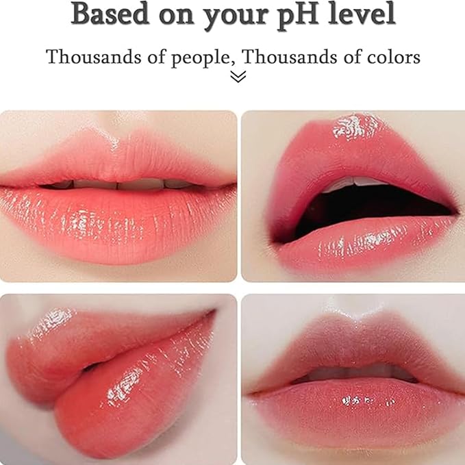 Glossan True Tone Lipstick, Glossan Lipstick, Gold Crystal Color Changing Lip Stick, Long Lasting 24 Hours Moisturizing Glossy Shine Lip Gloss (2pcs)