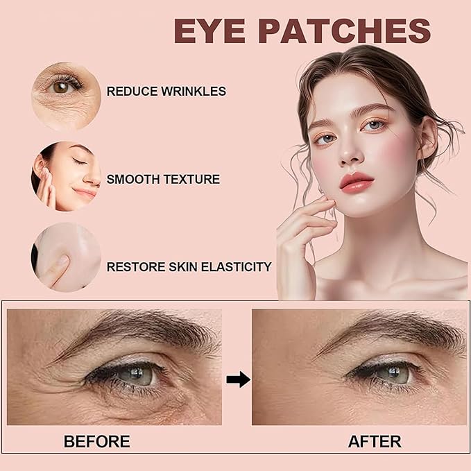 Eye Patches – Under Eye Smile Line Patches (2BOX(6 Pairs))