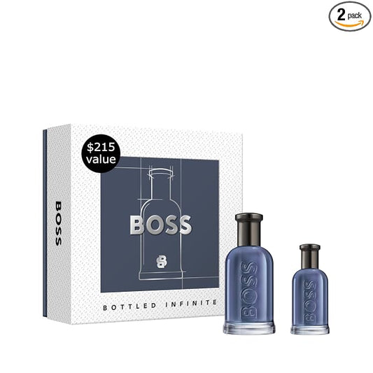 Hugo Boss Bottled Infinite Eau de Parfum – Woody Men's Cologne – With Notes of Apple, Patchouli, Lavender & Sandalwood – Long Lasting Fragrance