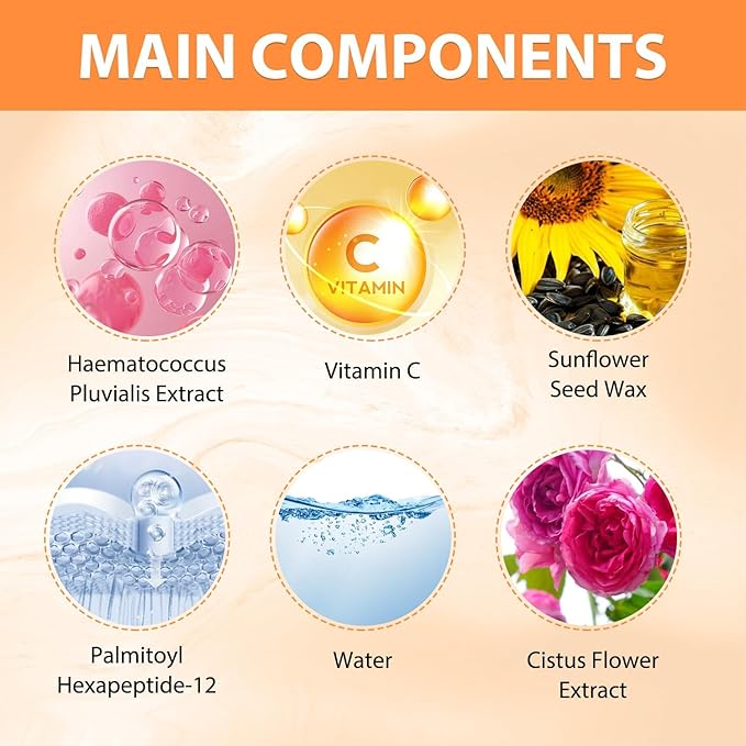 2PCS Revive Glow Vitamin C Eye Balm, Vc Anti-Wrinkle Eye Serum Oil,Reducing Dark Circle,Hydrating Eye Cream,Improve Dark Circles,Reduces Puffiness (2pcs)