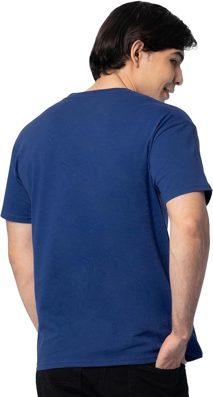 Fruit of the Loom Men's Eversoft Cotton Odor Control & Breathable Moisture Wicking T-Shirts