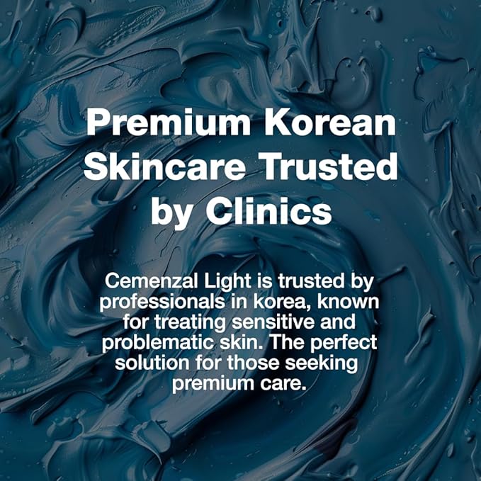 Cemenzal Light Volufiline 5000ppm & Centella Asiatica, Korean Moisturizer for Skin Barrier Repair & Volume Boost, Korean Skin Care, Moisturizer for Dry Skin & Sensitive, and All Skin Types, 100 mL