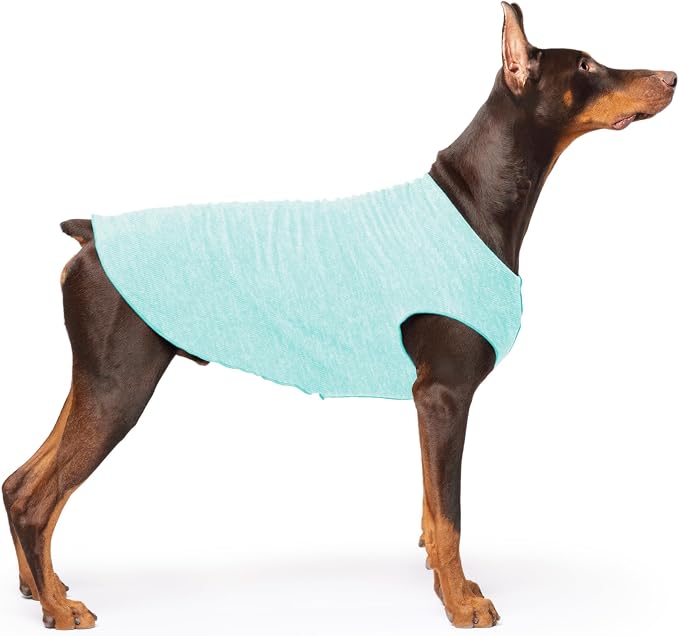 Goldpaw Dog Sun Shirt with UV Protection - Lightweight, Cooling Sun Protection Clothing for Dogs - Reduce Heat Absorption - Pet Clothes Made in the USA - Machine Washable - Size 24 - Baja Beach