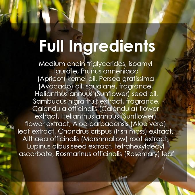 Body Oil, Organic Avocado and Sunflower Oil, Body Oil for Sensitive Skin, Hydrating and Moisturizing Botanical Blend Oil, Body Massage Oil for Radiant and Healthy Glow (1.6 Fl Oz, Eternal Zen)