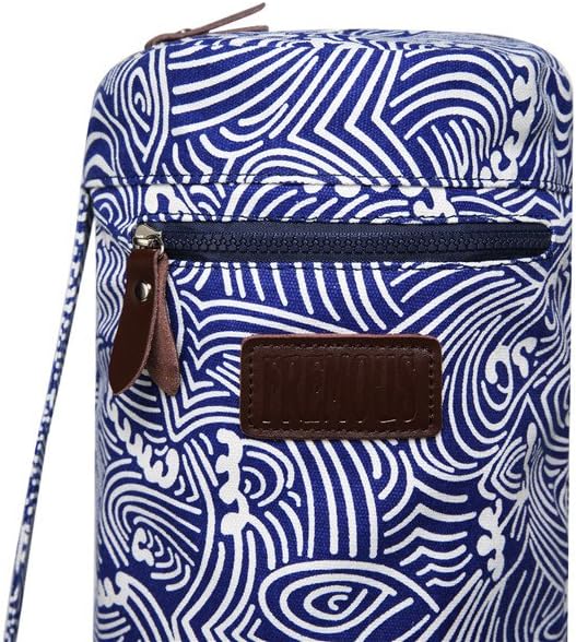 Yoga Mat Bag,Full-zip Exercise Yoga Mat Canvas Carry Bag for Women and Men - Double Storage Pocket,Easy Access Zipper, Adjustable Shoulder Strap and Handle,Fits Most Mat