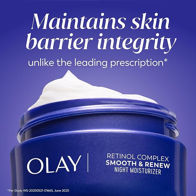 Olay Regenerist Radiance Retinol Face Moisturizer: Smooth & Renew Cream for Women - Fragrance-Free,Anti-Aging,Anti-Wrinkle,Tightening & Brightening - 2 Oz,(Pack of 2)