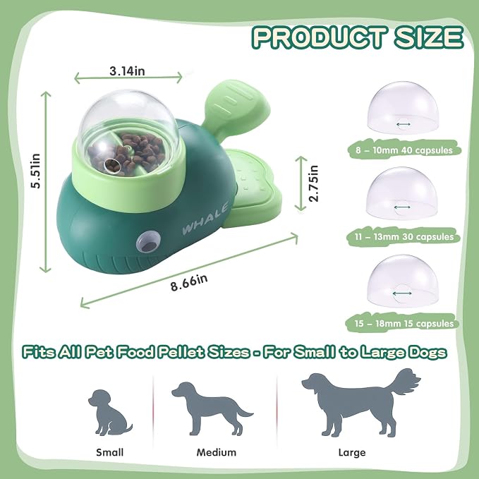 Interactive Dog Toys & Cat Toys for Indoor Cats, Dog Puzzle Toy Slow Feeder Bowl, Puppy Enrichment Toys, Interactive Cat Toys, Dog Feeder Puzzle Toy for Smart Dogs to Keep Them Busy