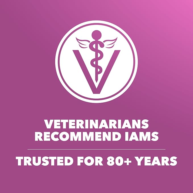 IAMS Proactive Health Mature Large Breed Dry Dog Food, Chicken, 30 lb | Veterinarian-recommended, DHA Gold for mental & visual sharpness, Vitamin E & Beta Carotene, real chicken #1 ingredient