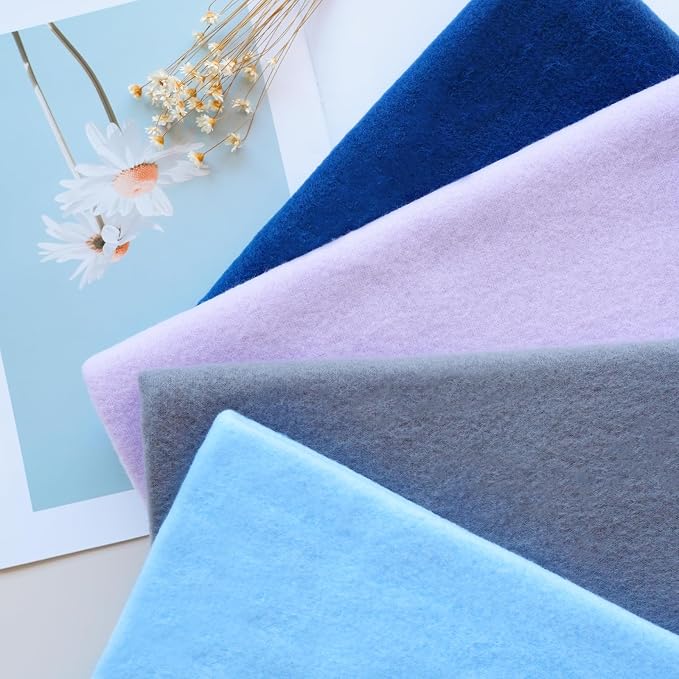 ZYFZCYBL Fleece Throw Blankets Lightweight Warm Soft Cozy Pet-Friendly Bulk Fleece Throw Blanket Solid for Home Bed, Sofa，Office,Gifts, Couch (Pack of 6-50 x 60 inch，Assorted 1)