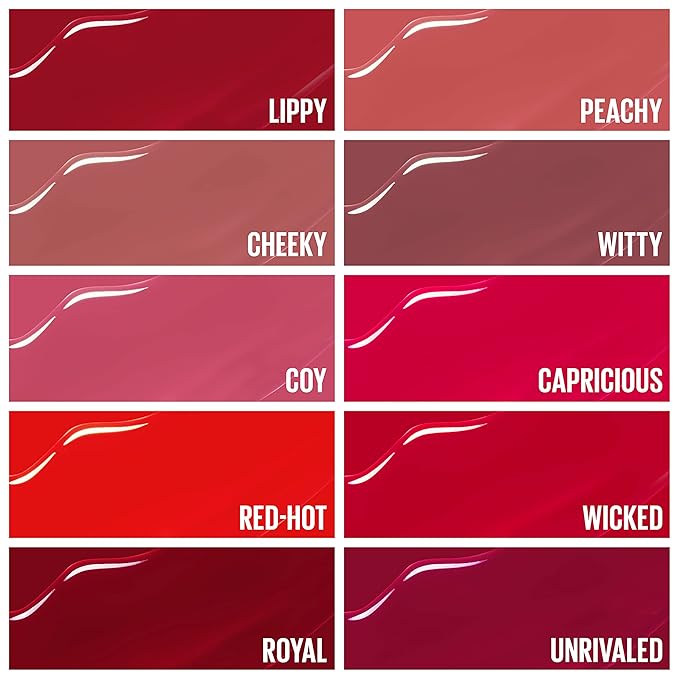 Maybelline Super Stay Vinyl Ink Longwear No-Budge Liquid Lipcolor Makeup, Highly Pigmented Color and Instant Shine, Cheeky, Rose Nude Lipstick, 0.14 fl oz, 1 Count